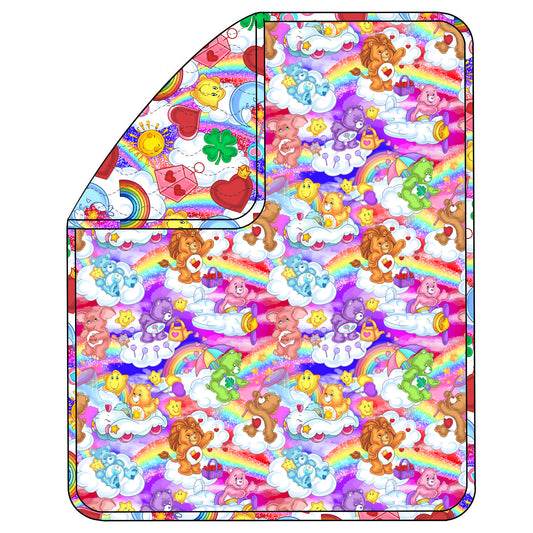 RTS Triple Layer Quilted Bamboo Blanket - Prepare To Stare