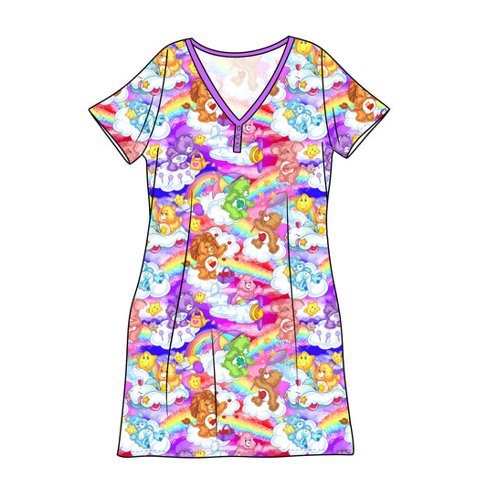 RTS Bamboo Adult Sleep Gown - Prepare To Stare