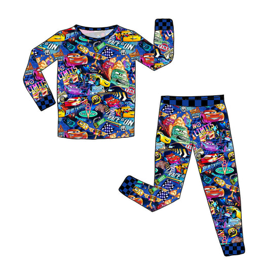 RTS Long Sleeve and Pants Pajama Set - VROOM!