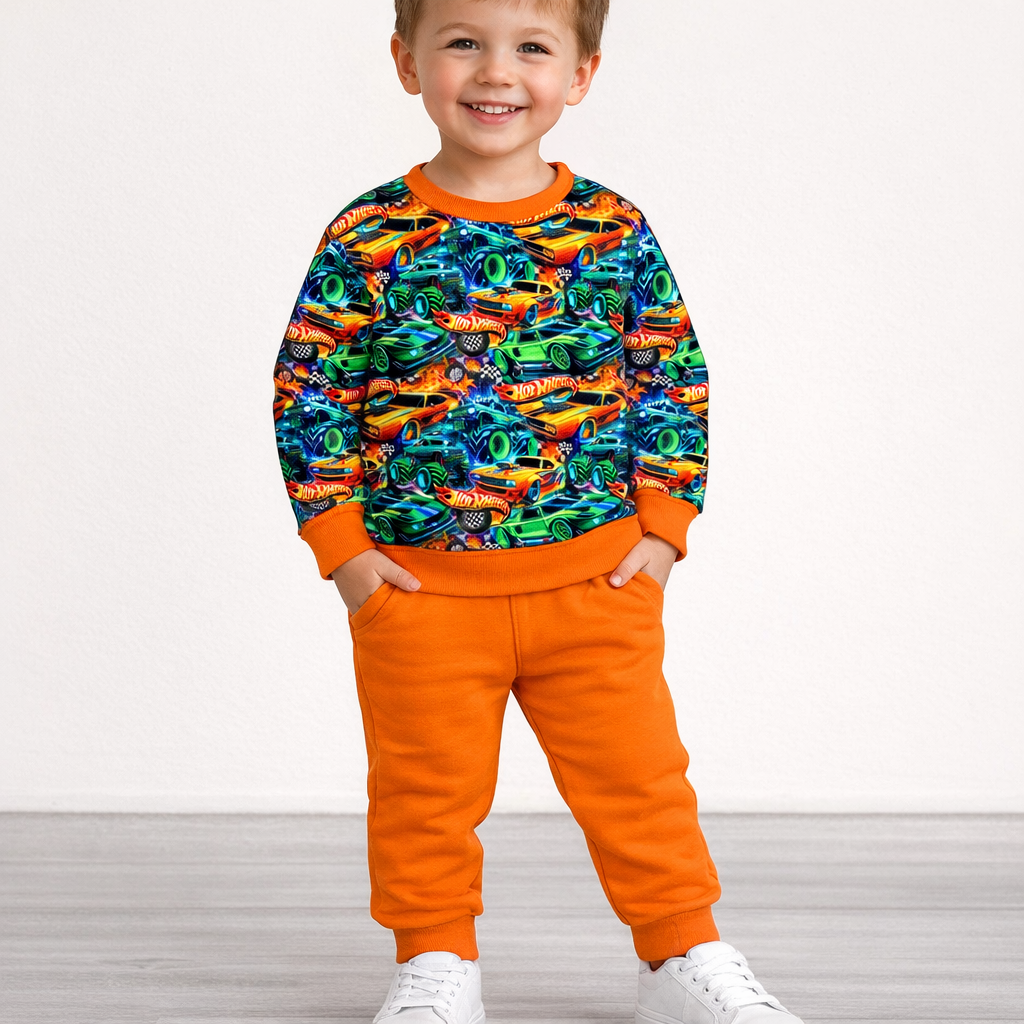 RTS THICK! French terry Jogger Set - On The Right Track