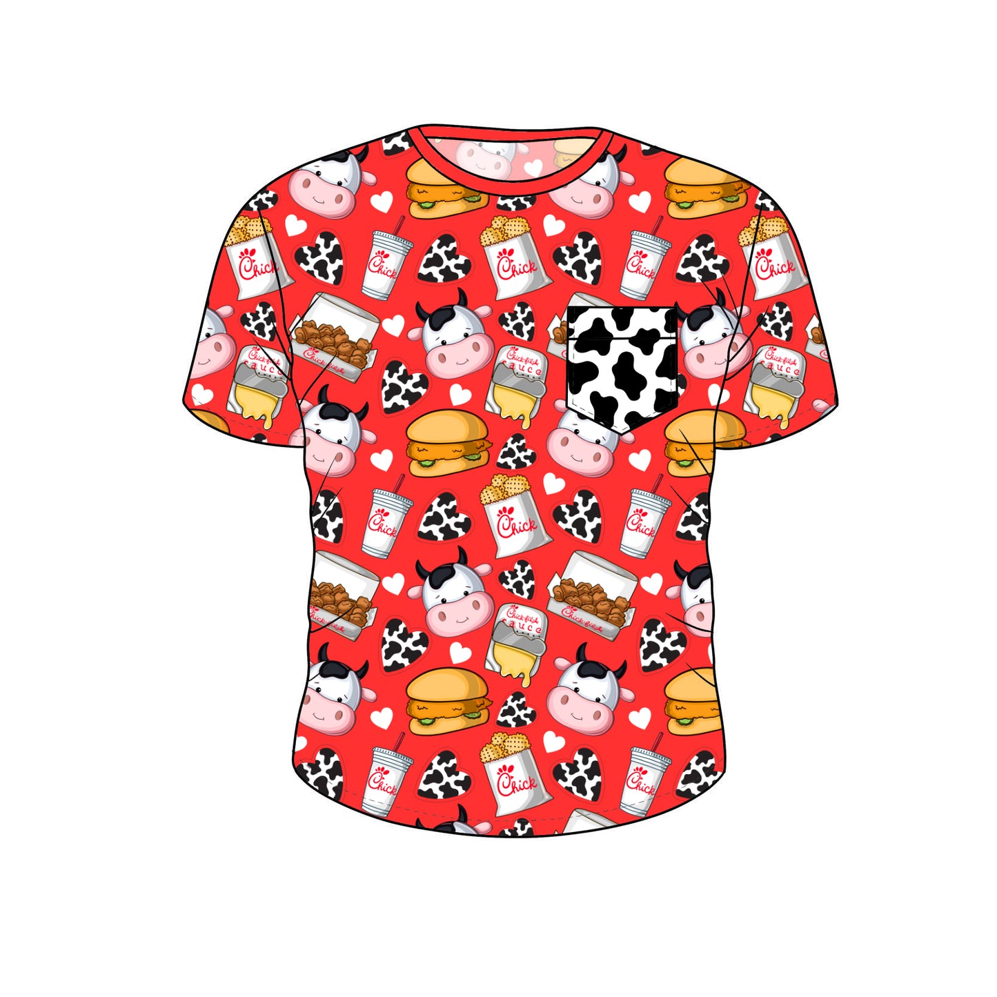 RTS Bamboo Short Sleeve Pocket Tee - Chikn