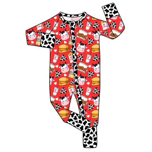 RTS Bamboo Convertible Zip Romper - Chikn