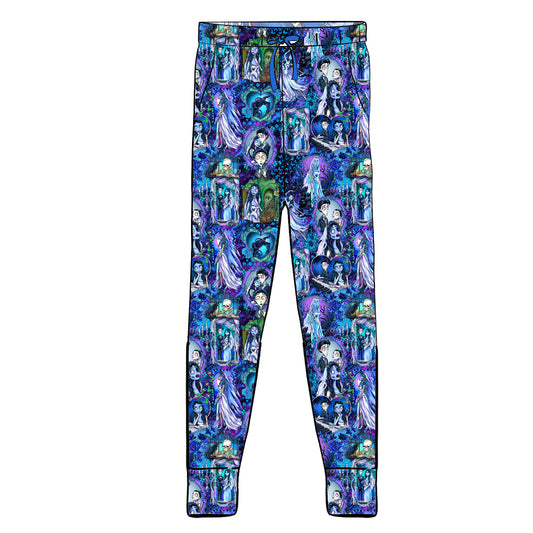 July Pre-order Women's Pajama Joggers - Moonlight Bride