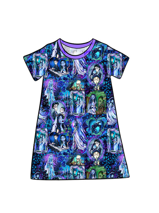 July Pre-order Kid's Lounge Gown - Moonlight Bride