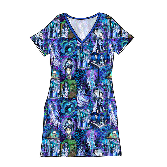 July Pre-Order Bamboo Adult Sleep Gown - Moonlight Bride