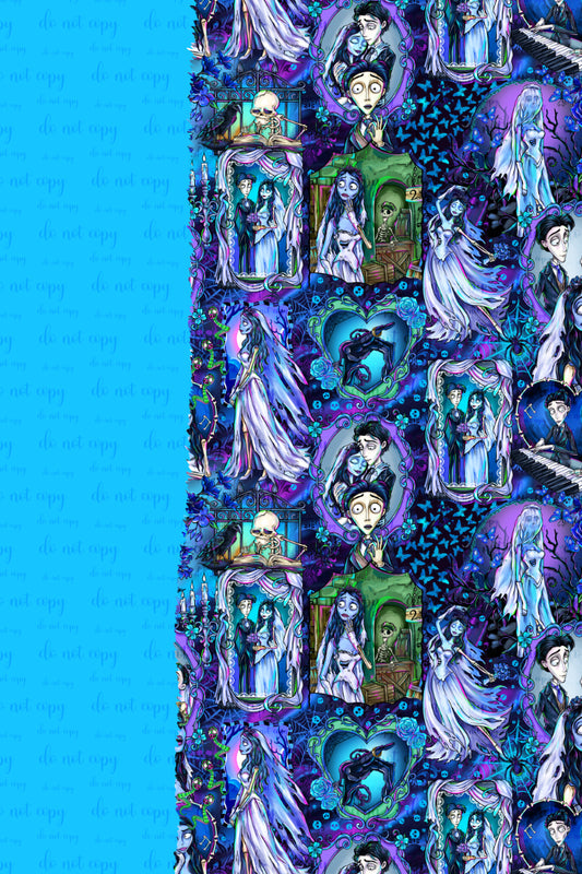 July Pre-Order BAMBOO/MINKY Blanket - Moonlight Bride