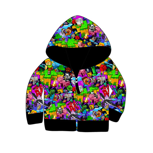 JAN Reversible Pre-order Zip Hoodie - Creeper