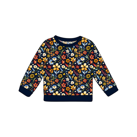 RTS ADULT Crew Neck Pullover - Wild As A Flower