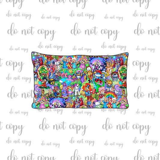 DEC Pre-Order Bamboo Pillowcase - 80s Baby COLORFUL