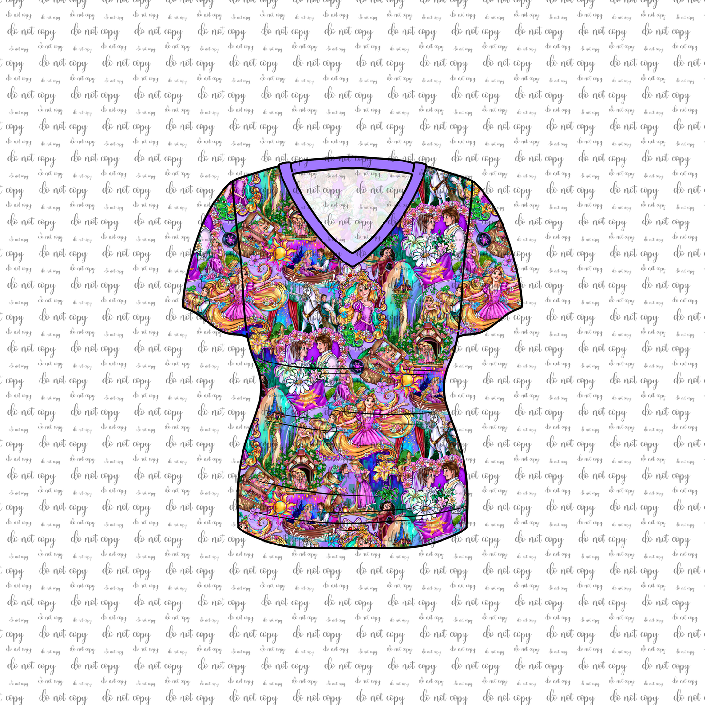 RTS Bamboo Adult V-Neck Tee - The Light