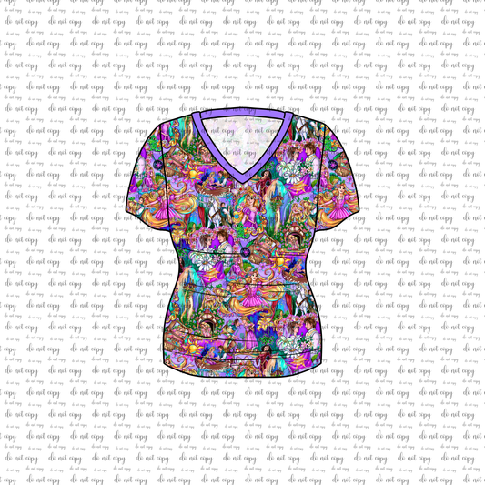 RTS Bamboo Adult V-Neck Tee - The Light