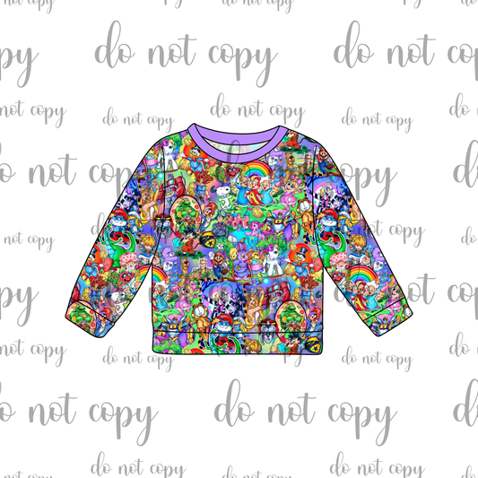 DEC Pre-order ADULT Crew Neck Pullover - 80s Baby