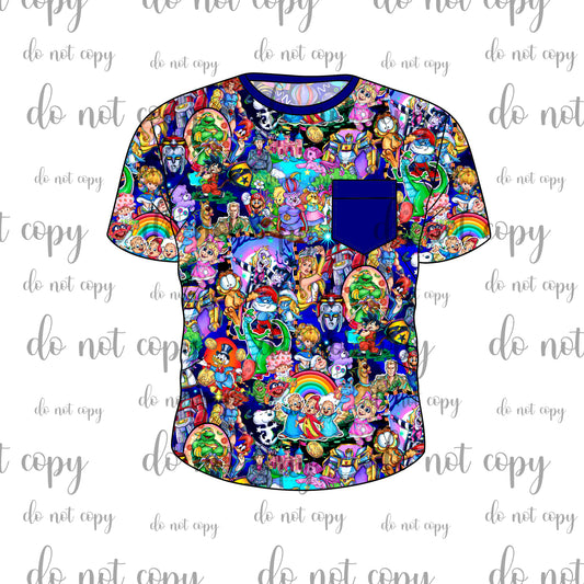 DEC Pre-Order Bamboo Short Sleeve Pocket Tee - 80s Baby