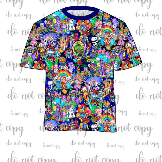 DEC Pre-Order UNISEX Bamboo Adult Tee - 80s Baby