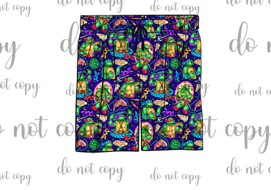 DEC Pre-Order Men's Bamboo Shorts - Cowabunga
