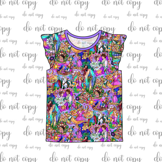 RTS Flutter Sleeve Tee - The Light