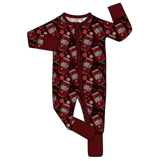 July Pre-Order Bamboo Convertible Zip Romper - Dr. P
