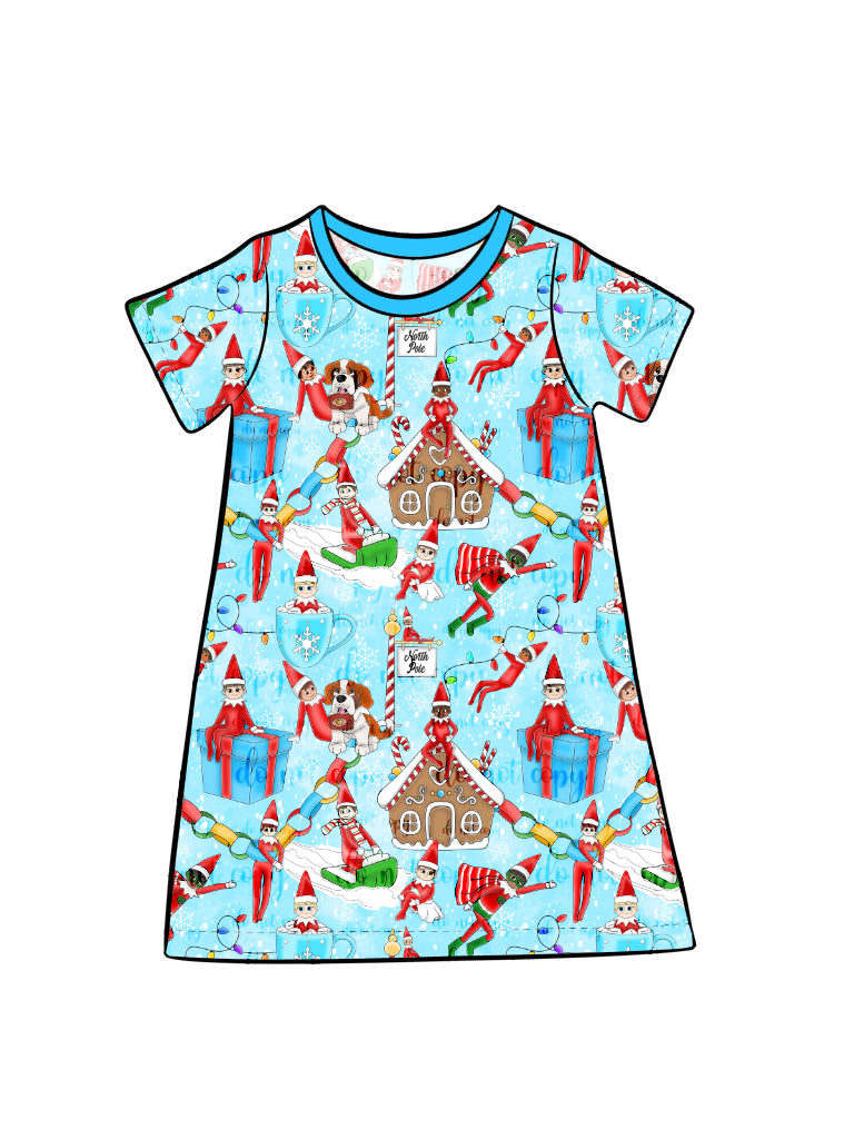 Nov Pre-order Kid's Lounge Gown - Elfie 2026