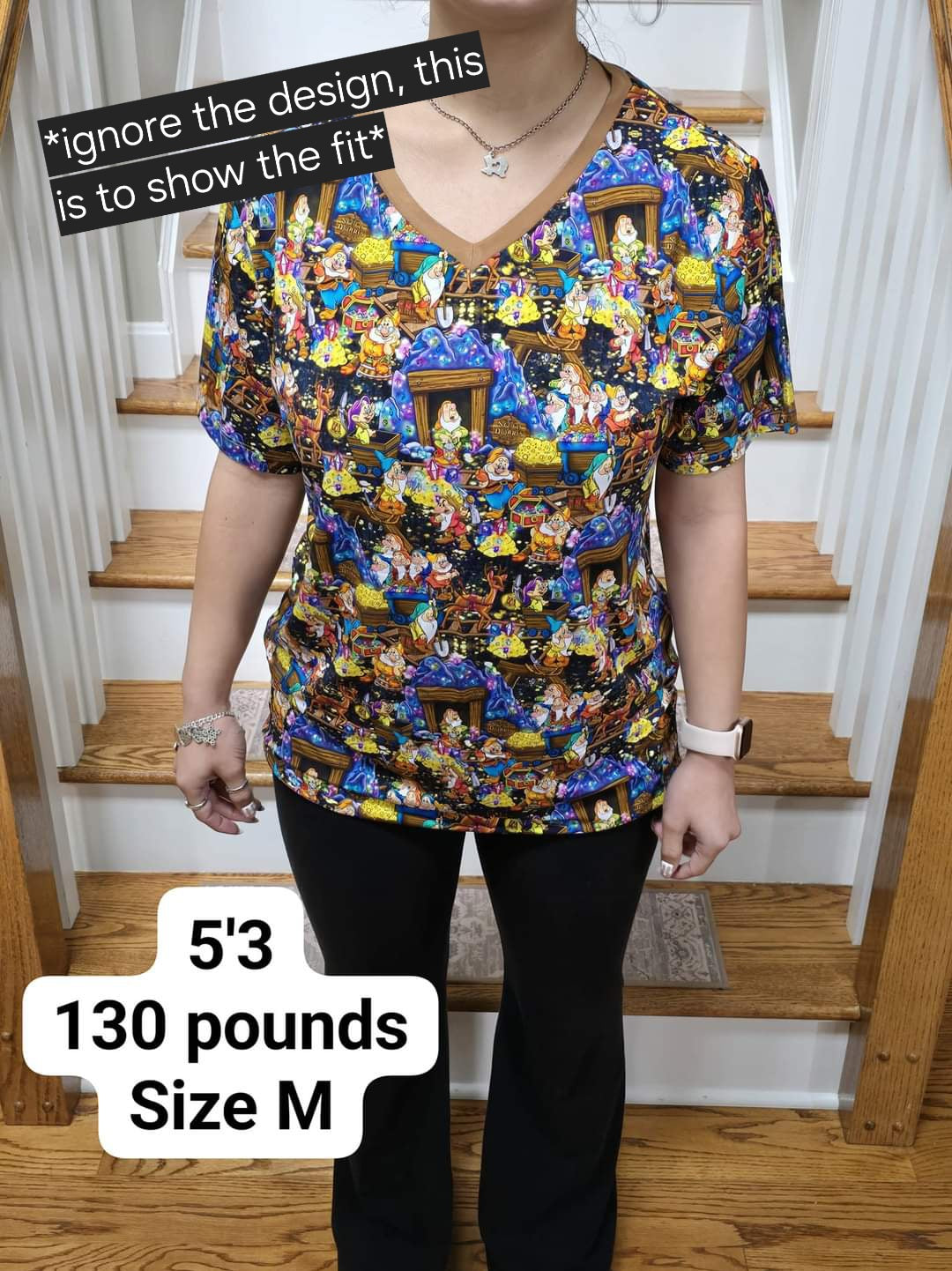 SEPT Pre-Order Women's Oversized V-Neck Tee -  Blah Blah Blah