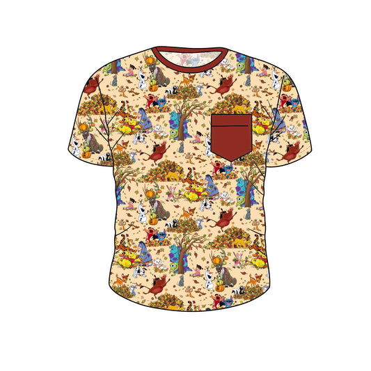 RTS Bamboo Short Sleeve Pocket Tee - Fall Mashup