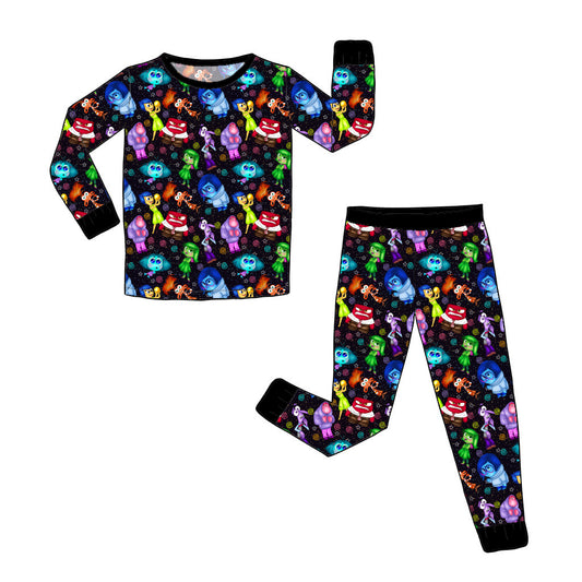 May Pre-Order Bamboo Long Sleeve and Pants Pajama Set - Feelings