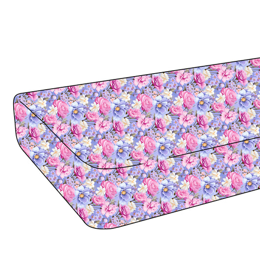 RTS Changing Pad Cover - Blooming Beauty