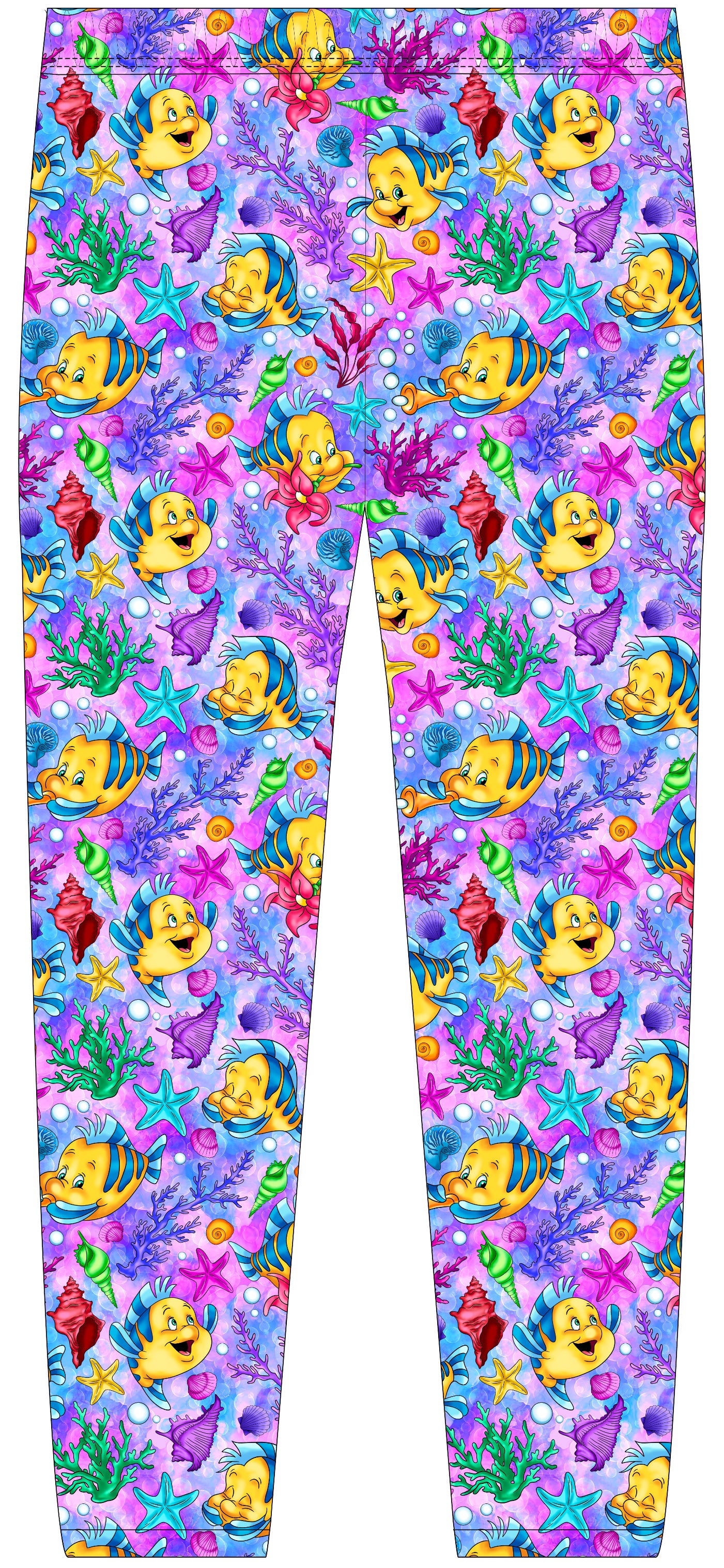 RTS Girl's Leggings - Flounder (Gadgets and Gizmos)