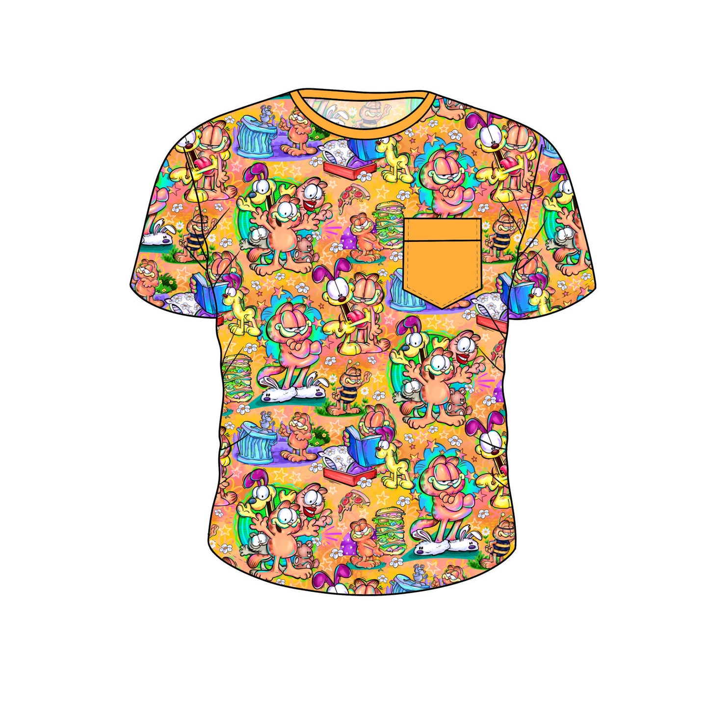 RTS Bamboo Short Sleeve Pocket Tee - Lasagna