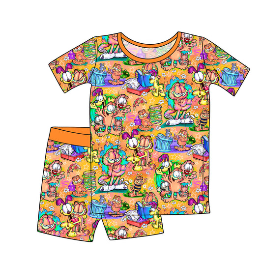 RTS Short Sleeve and Shorts Pajama Set - Lasagna