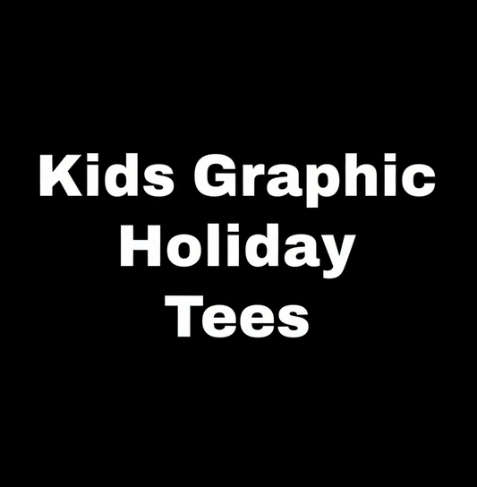 RTS Kid's Holiday Graphic Short Sleeve Tees