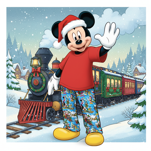 RTS Men's Bamboo Adult Pants - All Aboard