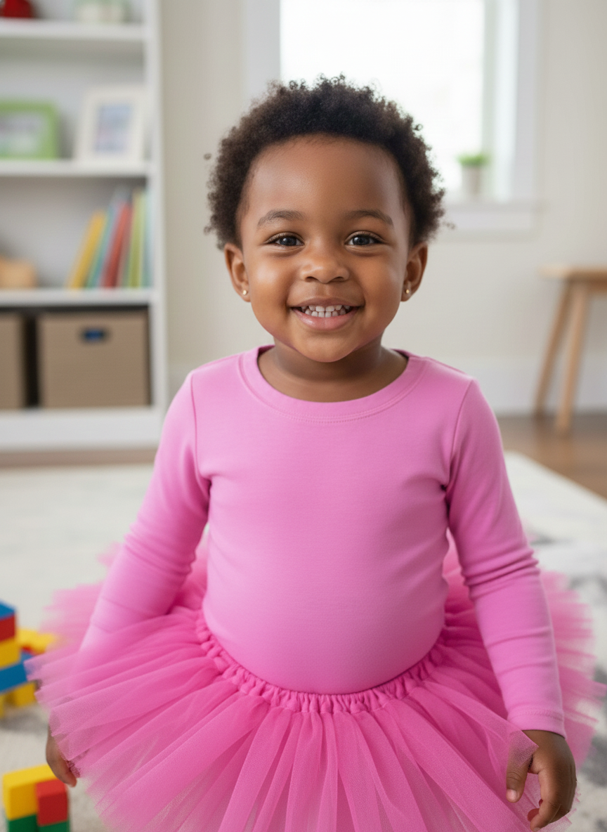 RTS Kid's UNISEX Bamboo Long Sleeve Solid Tee