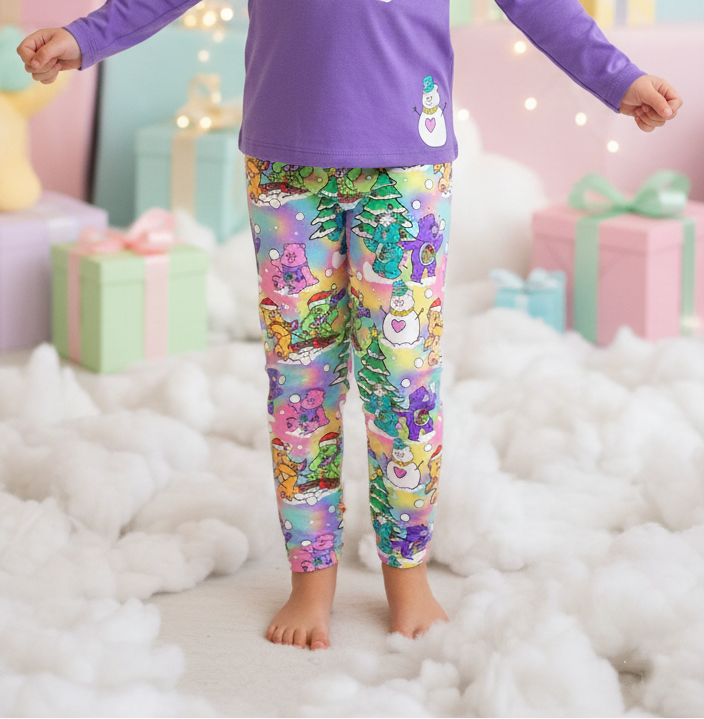 RTS Girl's Leggings - Snow Bears