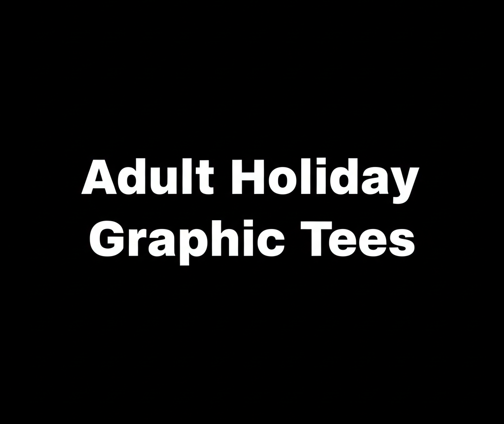 RTS Holiday Bamboo Adult Oversized Graphic Tees