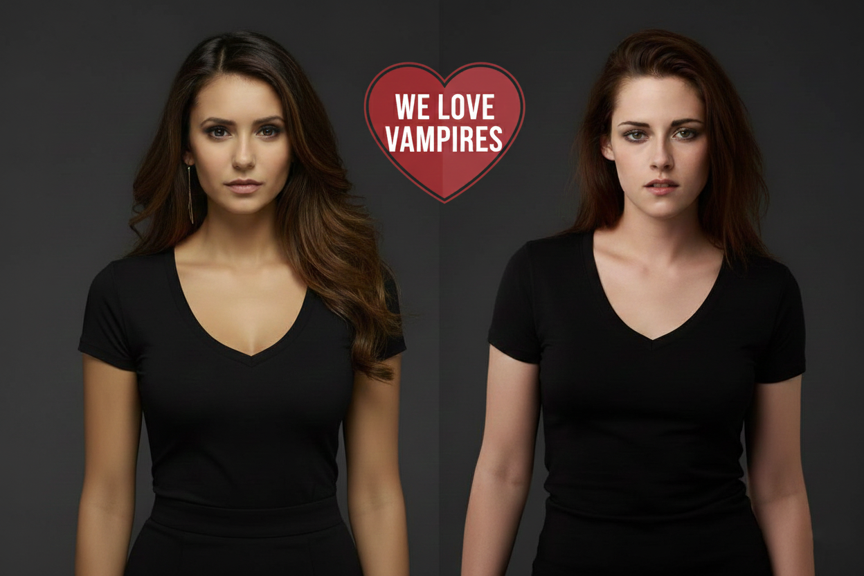 RTS Bamboo Adult V-Neck Tee - Solid Black