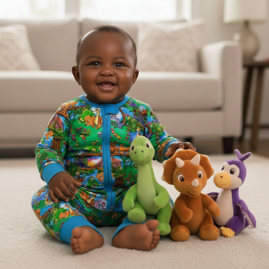 RTS Bamboo Convertible Zip Romper - Littlefoot