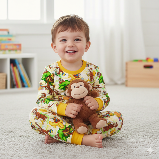 RTS Long Sleeve and Pants Pajama Set - Georgie