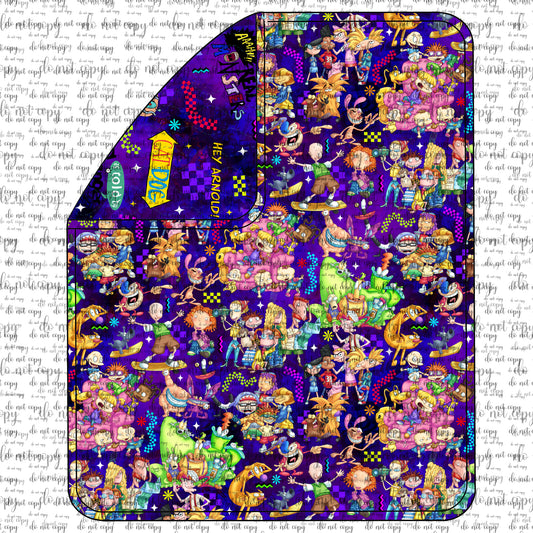 May Pre-Order Triple Layer Quilted Bamboo Blanket - Gen Z