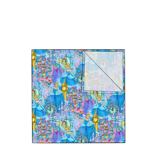 FEB Pre-order Bamboo Swaddle w/ FREE BOW!! - Glass Slipper