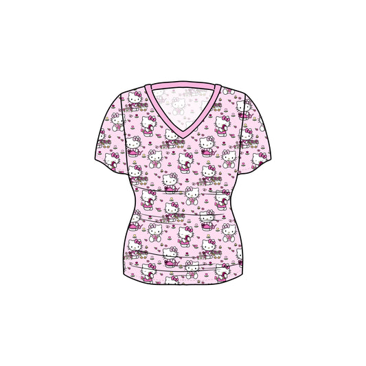 RTS Bamboo Adult V-Neck Tee - HK Garden