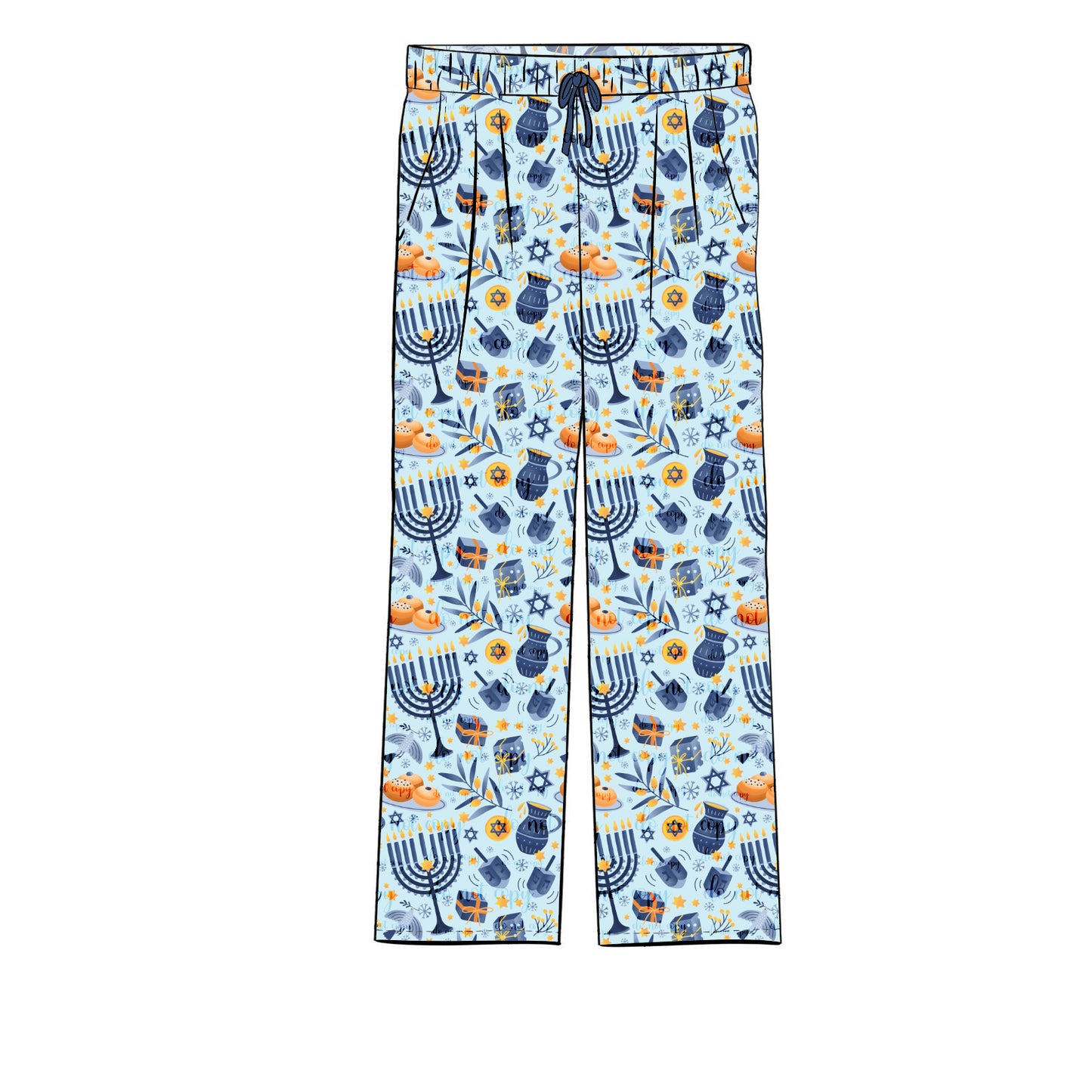 Nov Pre-Order Unisex Pajama Pants - Festival of Lights