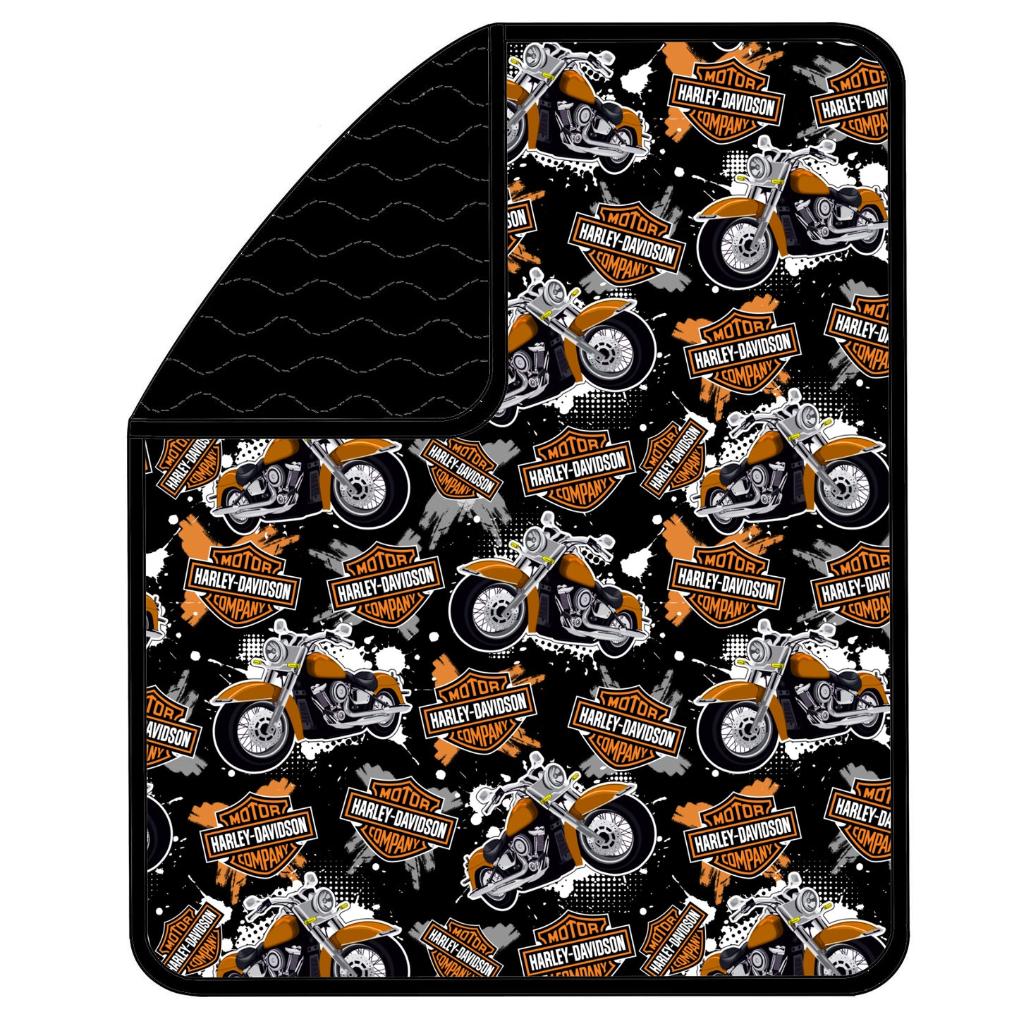 April Pre-Order ADULT Triple Layer Quilted Bamboo Blanket - Harley