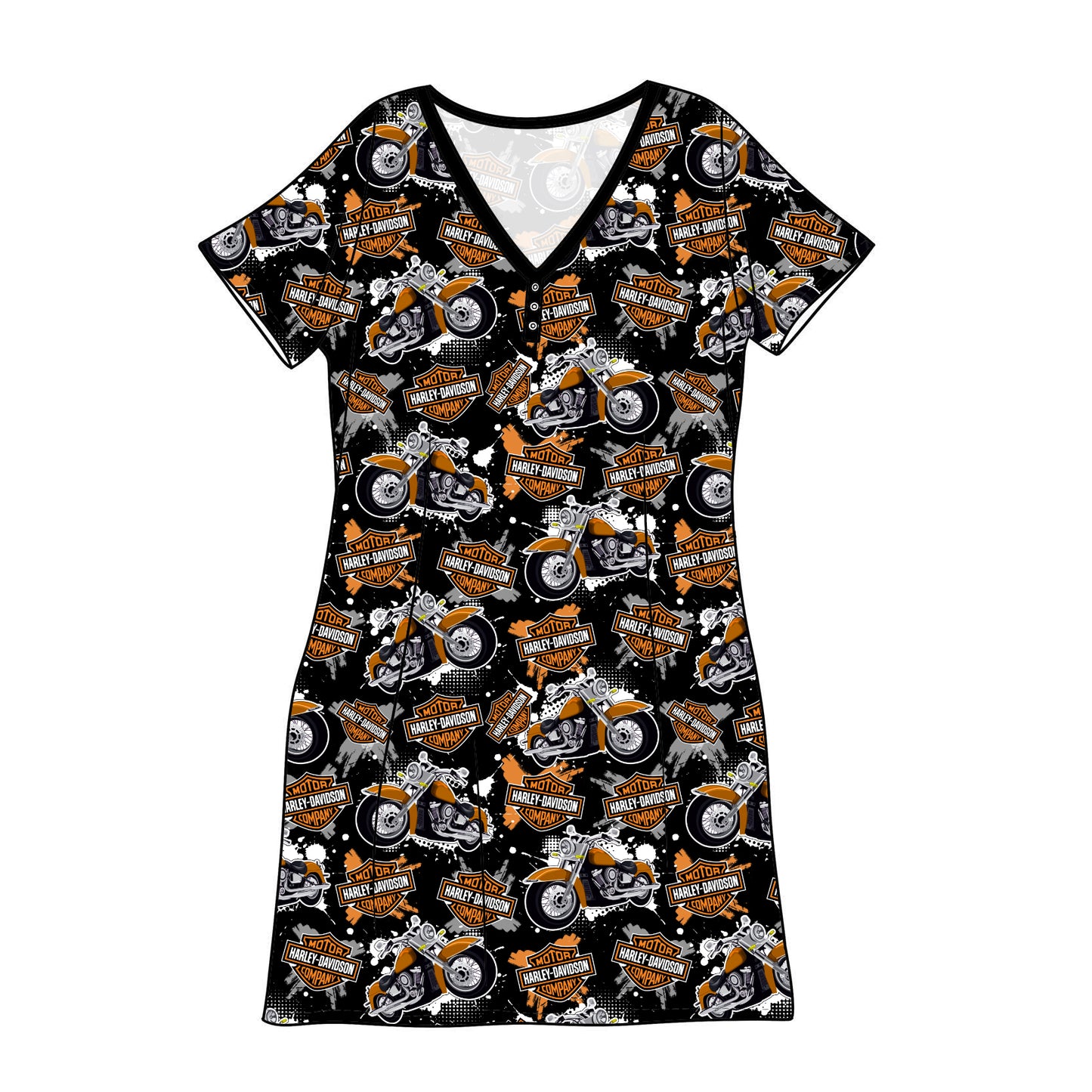 April Pre-Order Bamboo Adult Sleep Gown - Harley