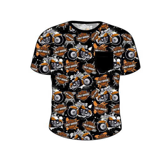 April Pre-Order Bamboo Short Sleeve Pocket Tee - Harley