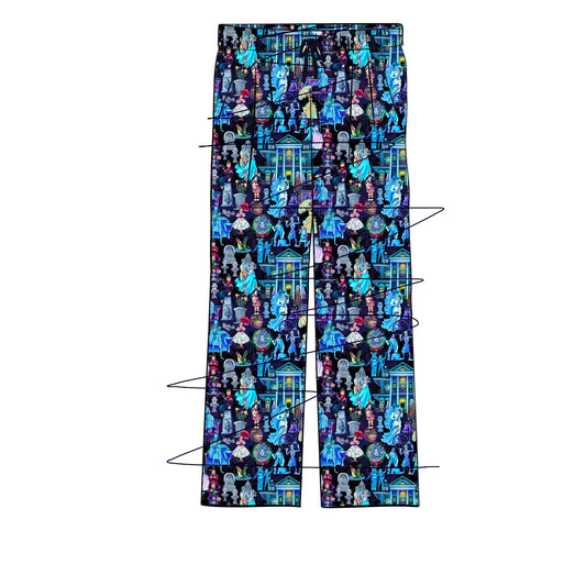 RTS Men's Bamboo Adult Pants - Haunted