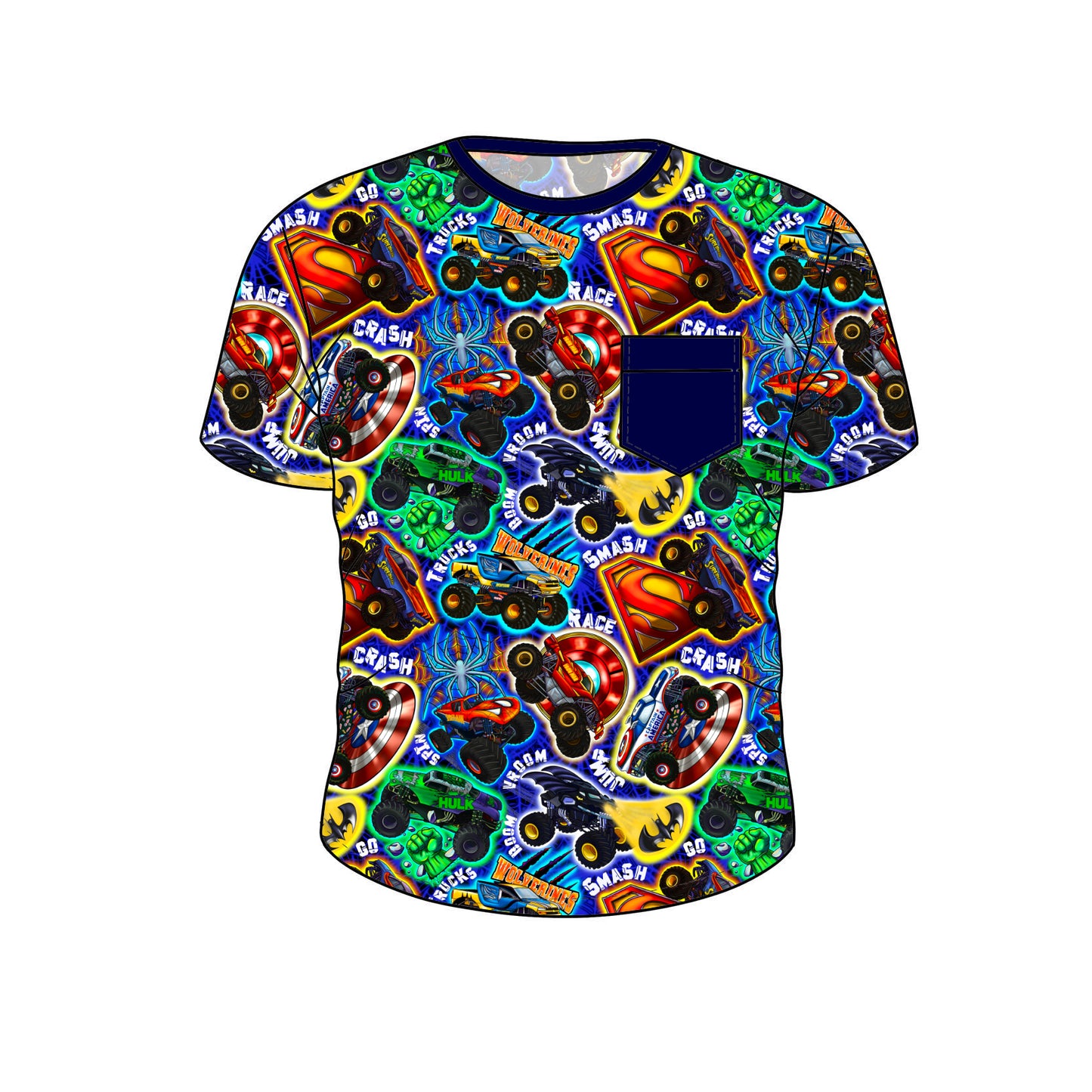 RTS Bamboo Short Sleeve Pocket Tee - Hero Trucks