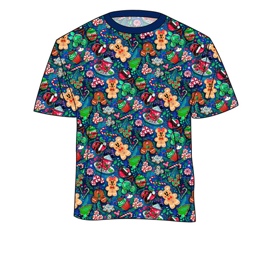 Nov Pre-Order UNISEX Bamboo Adult Tee - Holiday Mouse Treats