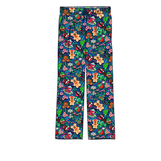 NOV Pre-Order Unisex Bamboo Adult Pants XMAS - Holiday Mouse Treats