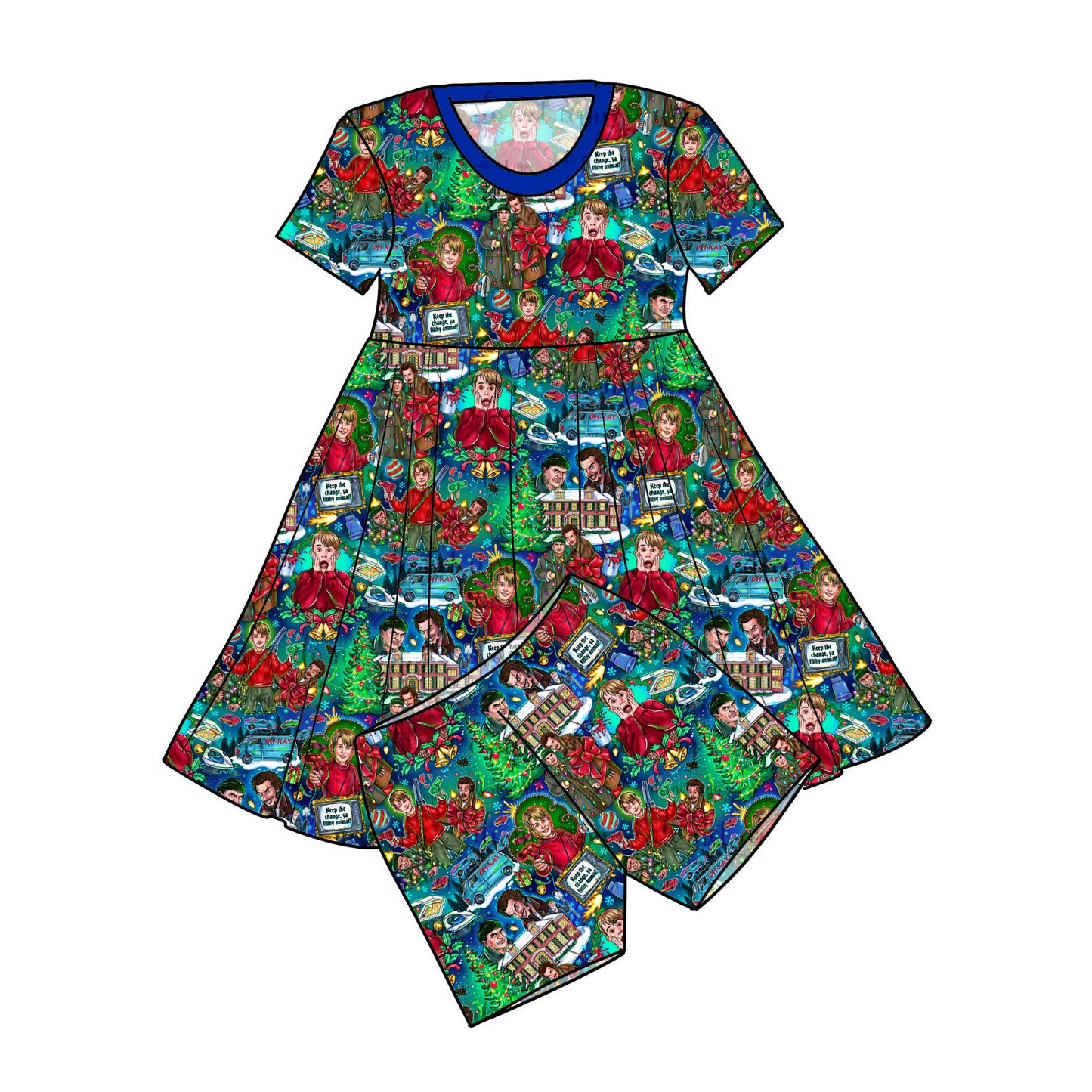Nov Pre-order Twirl Dress with Shorts - Kevin