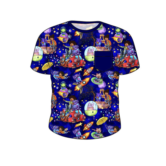 Aug 2026 Pre-Order Bamboo Short Sleeve Pocket Tee - Home